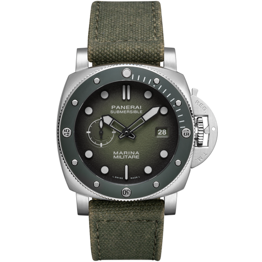 The spirit of the mighty navy is recreated: an appreciation of the Panerai Submersible Marina Militare PAM01697 - ROTELUX