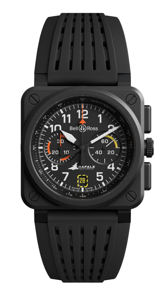 Bell & Ross Hits the Mark with the BR-03 Chrono Rafale Solo Display - ROTELUX