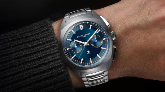 Favre Leuba Reawakens a Legend with the Chief Chronograph - ROTELUX