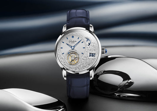 Glashütte Original PanoLunarTourbillon Limited Edition In Platinum