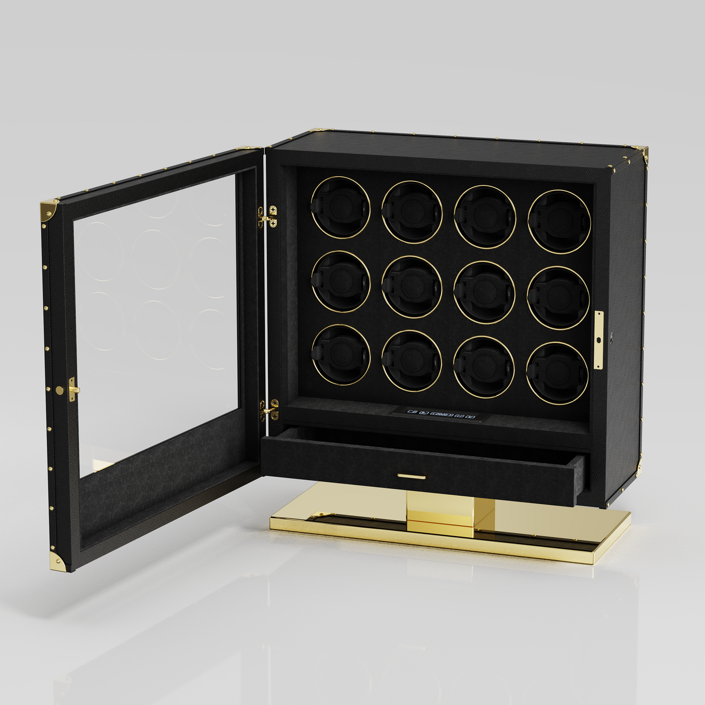 Monarion-12-watch-winder-left-open