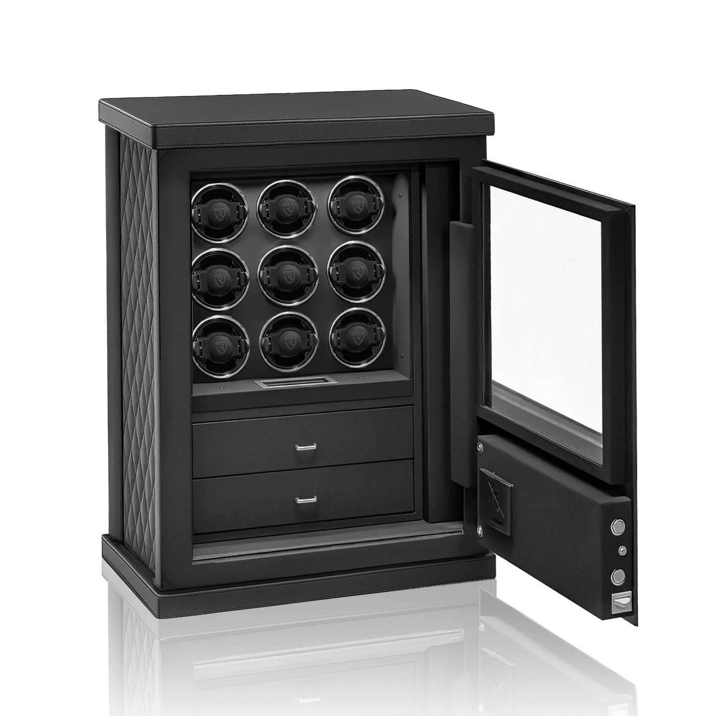 Tarnedon-watch-winder-safe-right-open
