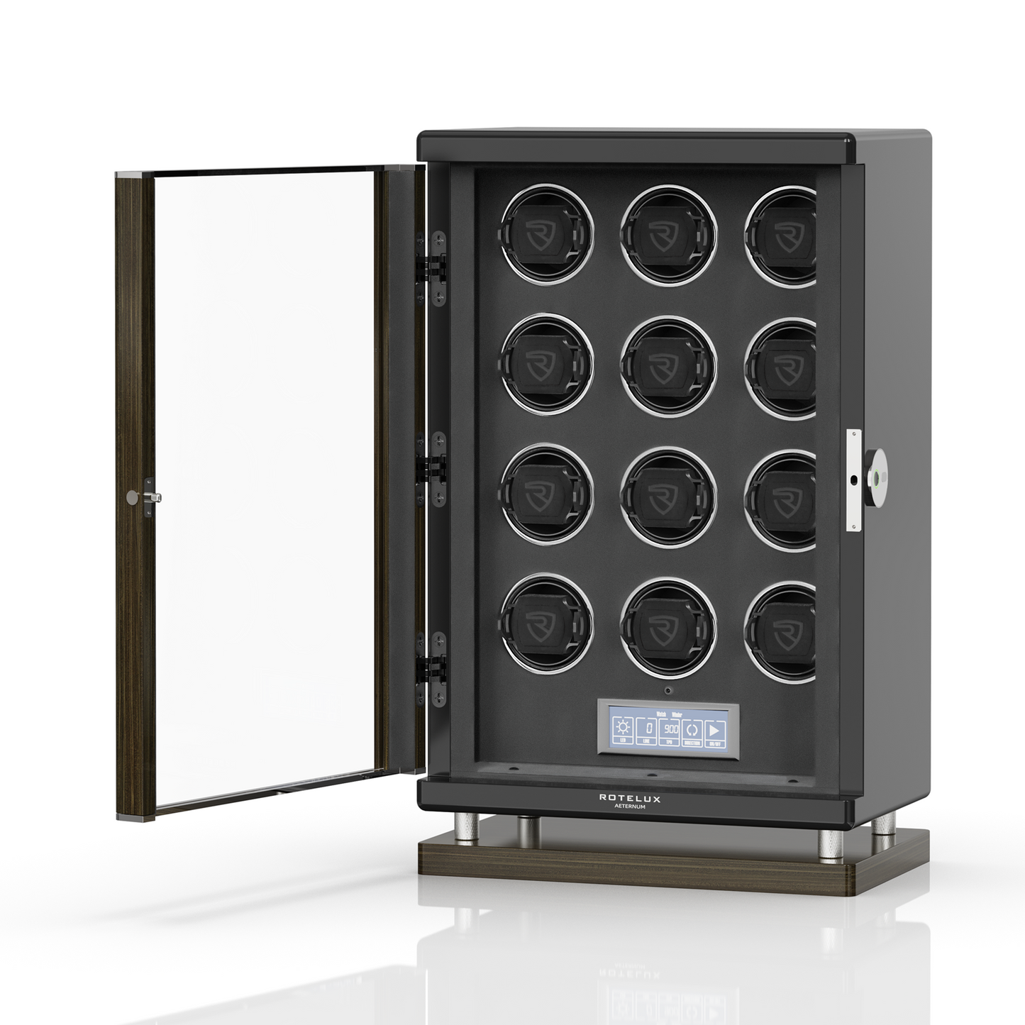 Tempraxis-12-watch-winder-left-open