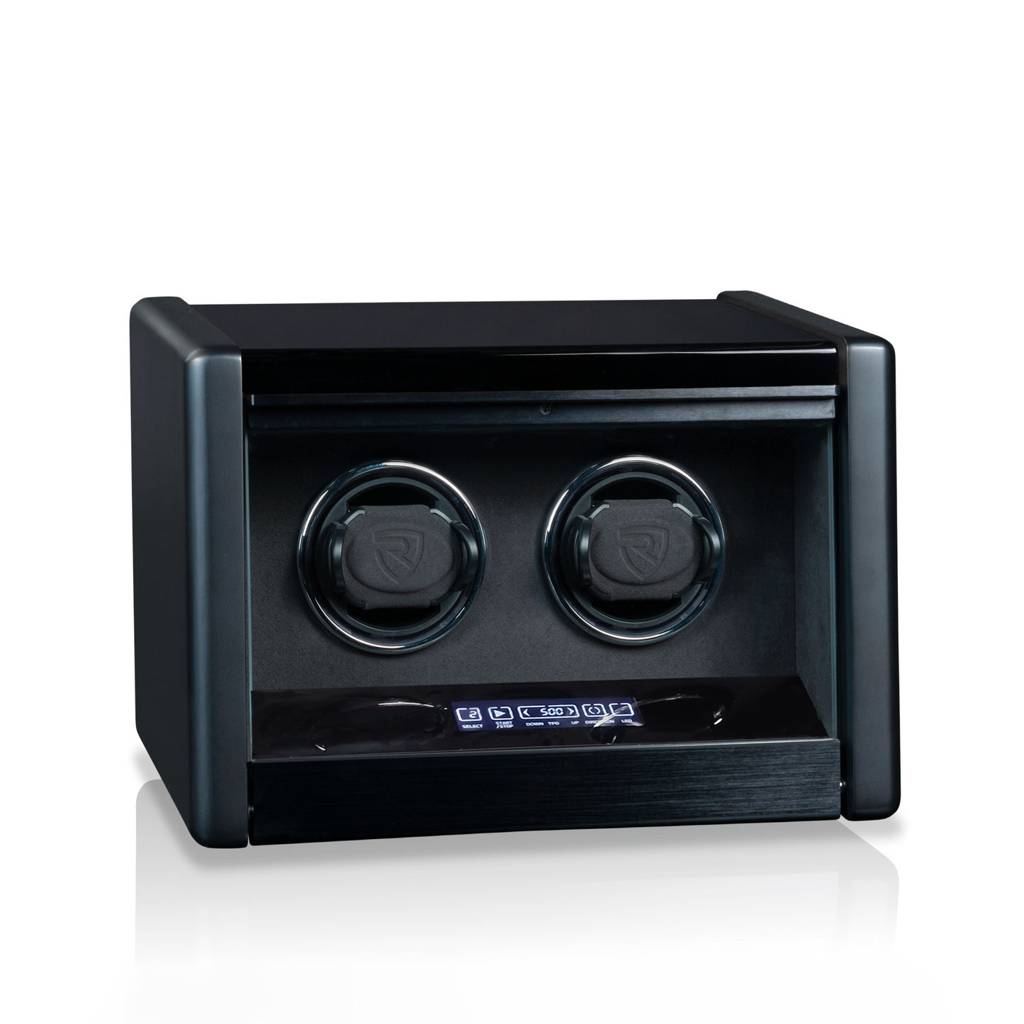Rotelux Zenirra 2-slot watch winder,front
