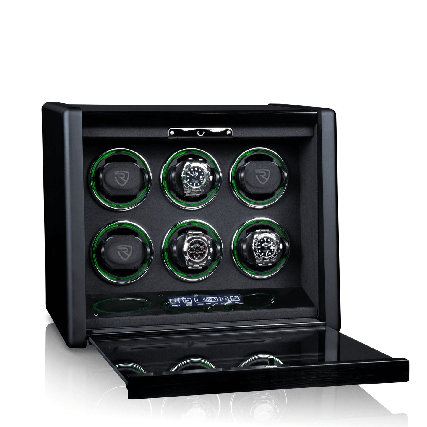 Zenirra 6 Watch Winder - ROTELUX