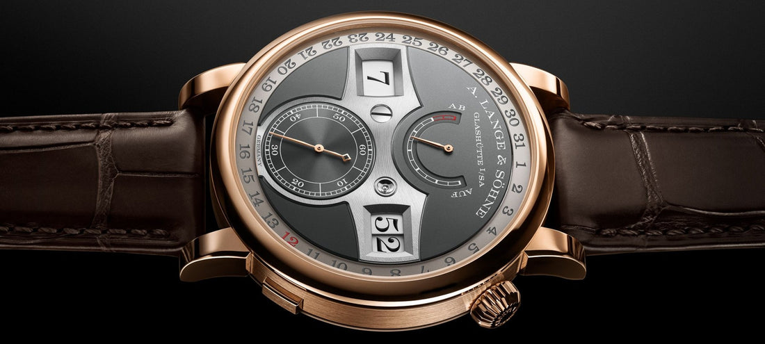 A. Lange & Söhne Zeitwerk Date in 750 Pink Gold: A Fusion of Innovation and Elegance - ROTELUX