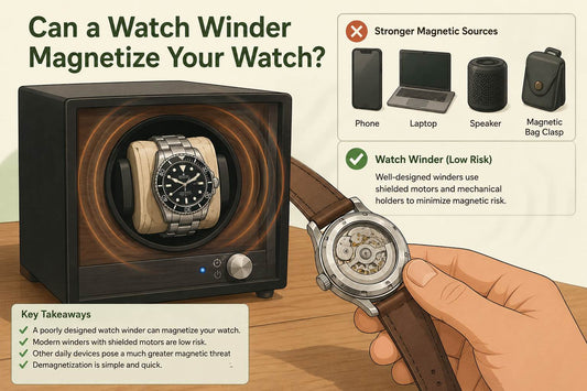 Can a Watch Winder Magnetize Your Watch?
