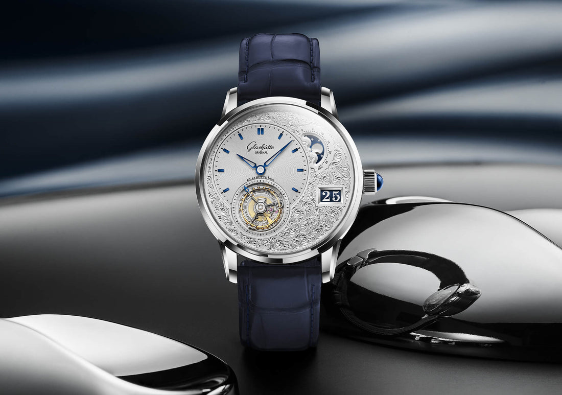 Glashütte Original PanoLunarTourbillon Limited Edition In Platinum