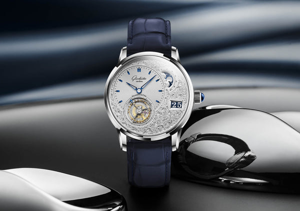 Glashütte Original PanoLunarTourbillon Limited Edition In Platinum