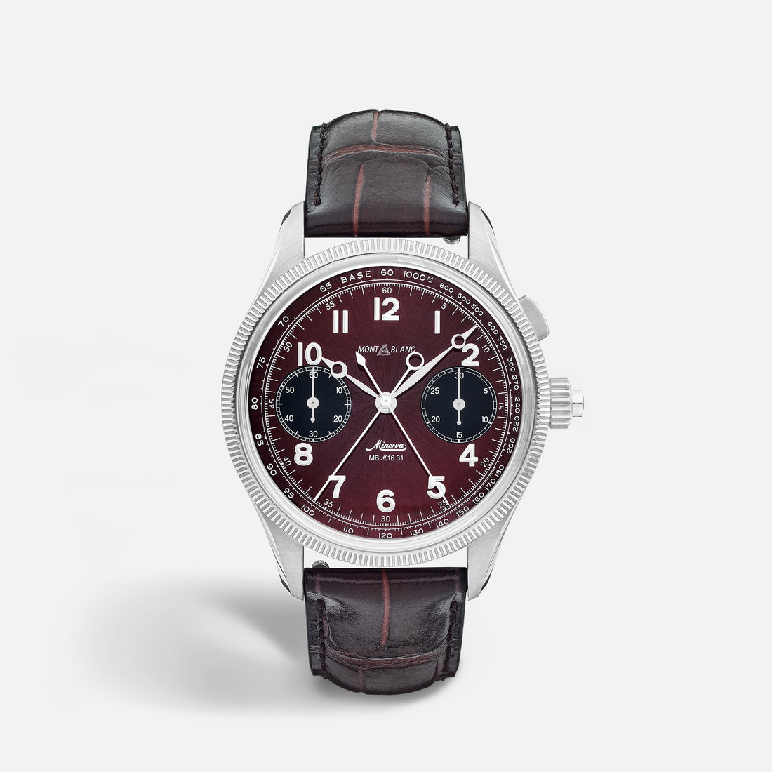 Hands-On: Montblanc 1858 Split-Second Chronograph LE "Burgundy" - ROTELUX