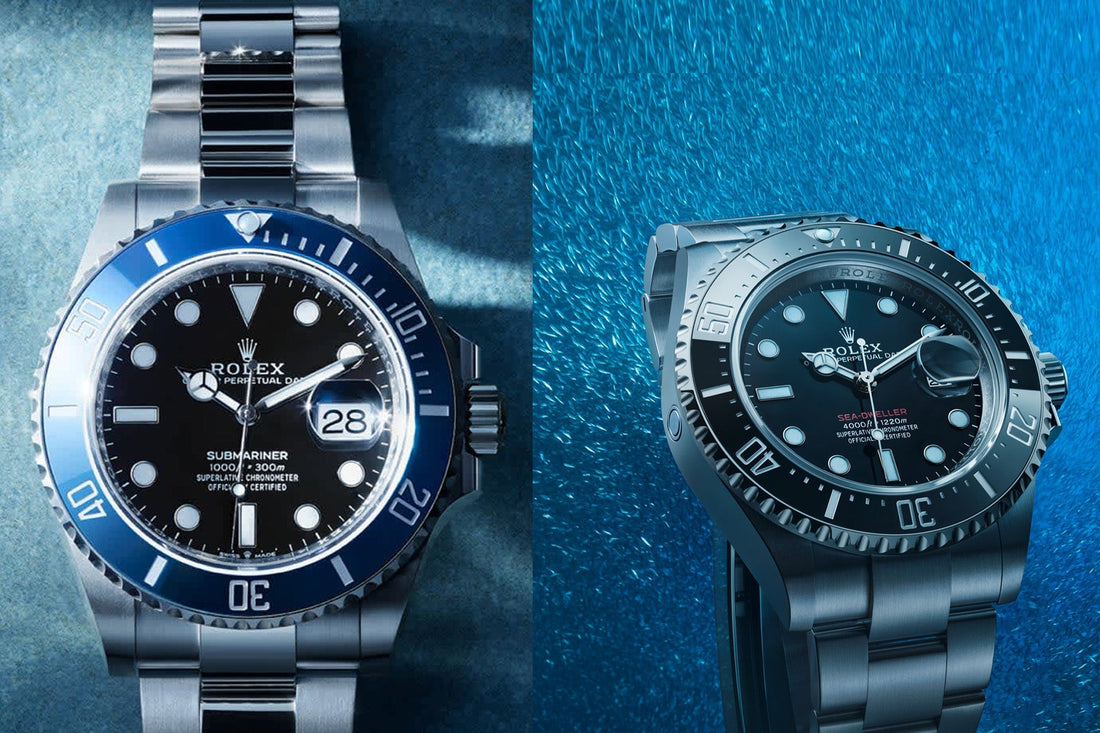 What Is the Difference Between the Rolex Submariner and the Sea-Dweller?