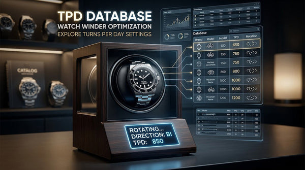 Watch Winder TPD Database 2026: Find Your Watch's Exact Settings