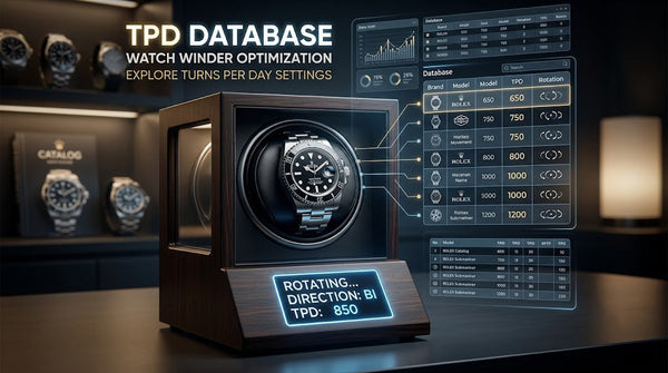 Watch Winder TPD Database 2026: Find Your Watch's Exact Settings