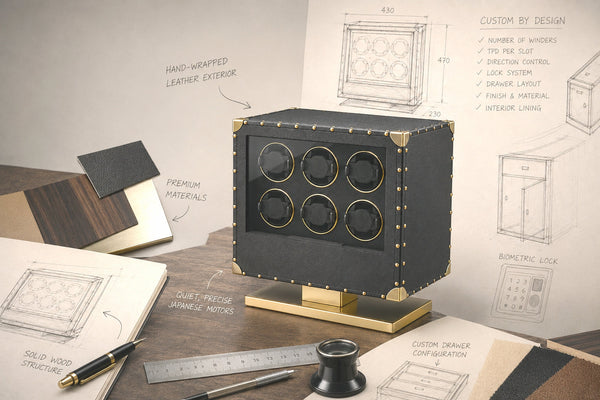 DIY Watch Winder: Is Building Your Own Really Worth It? When a Custom Watch Winder Makes More Sense