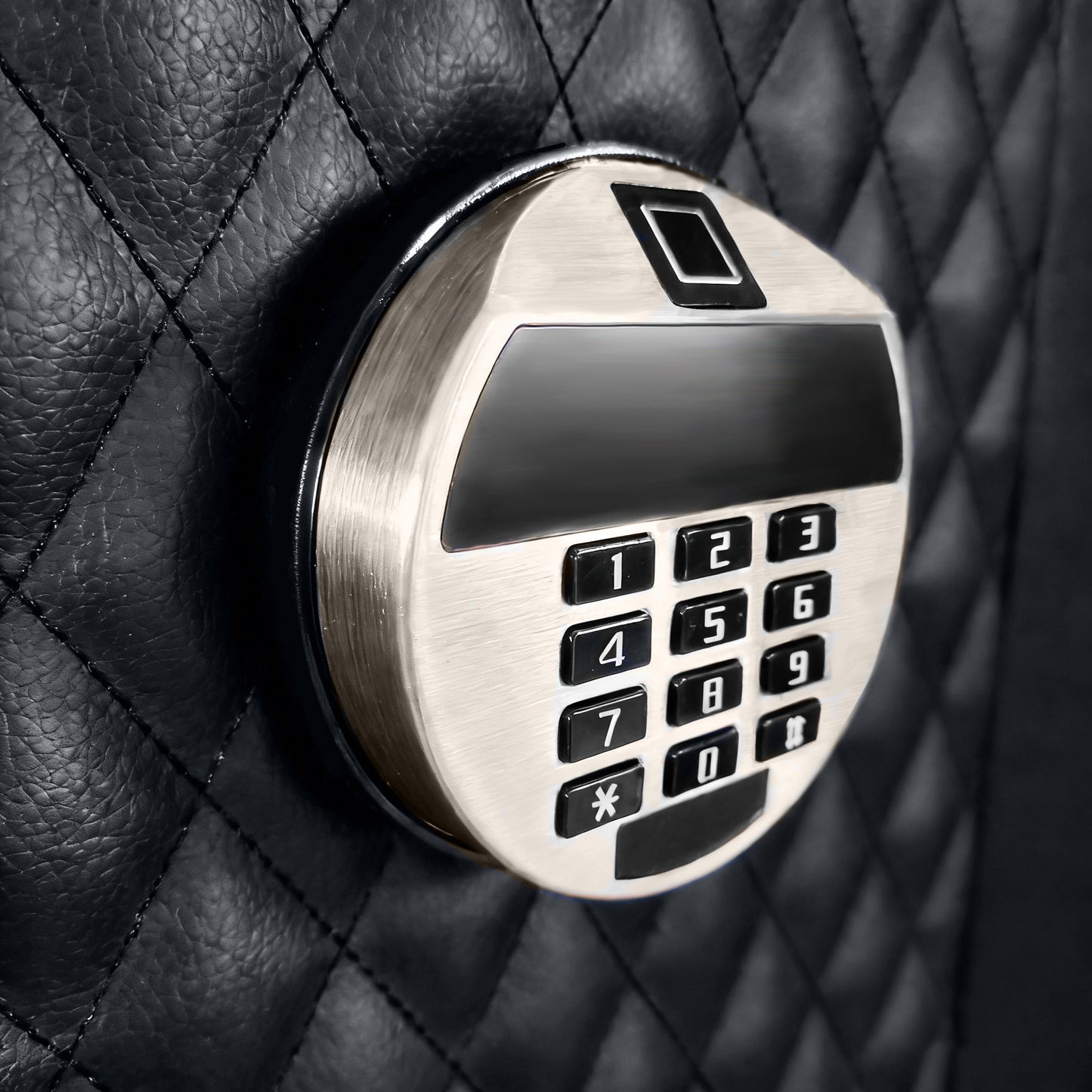 PRIME 25 Coffre-Fort avec Remontoir de Montres en Ébène Gris | Rotelux Vault