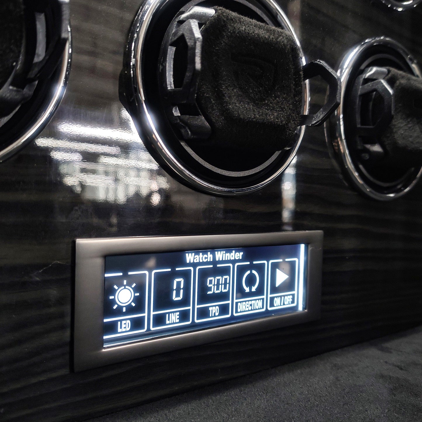 watch winder safe lcd