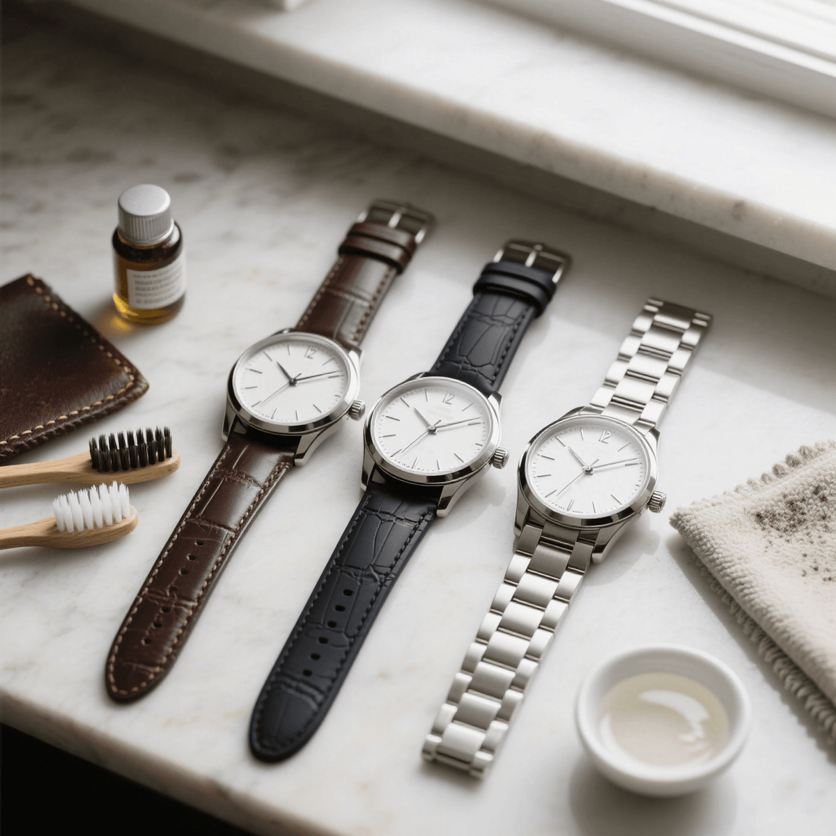 4. Reinigen Sie die Uhr regelmäßig