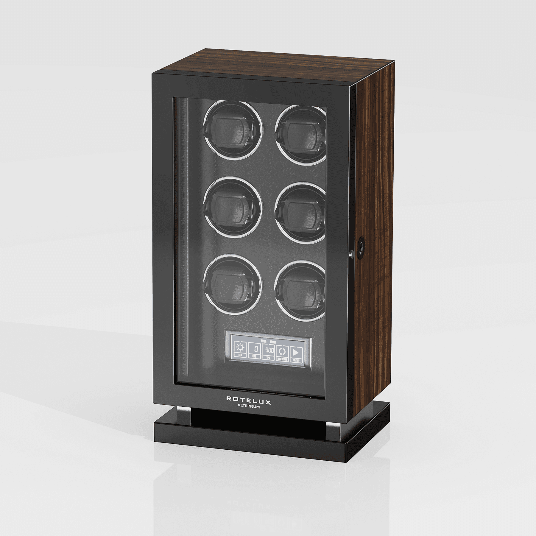 Lignarose 6 Watch Winder - ROTELUX