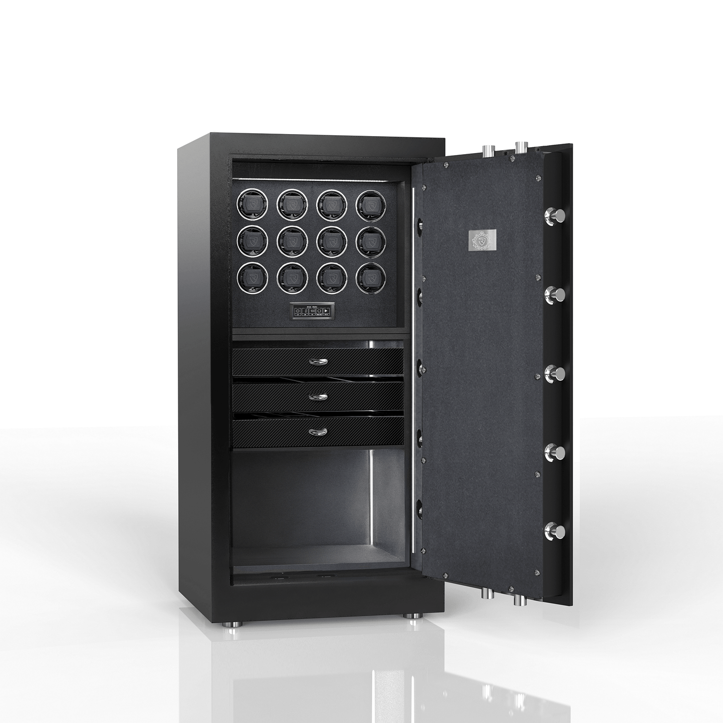 Heritage Watch Cabinet Safe Medium - 12 Automatic Watch Winders