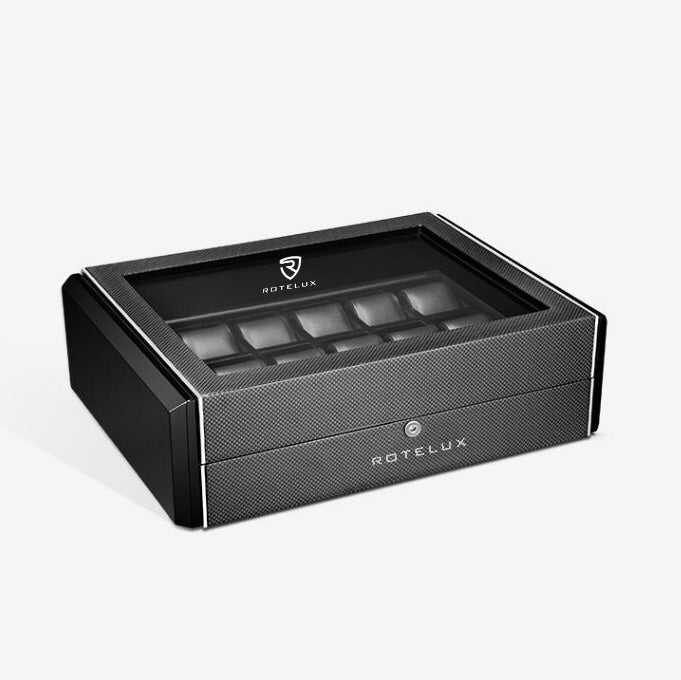 Rotelux Wooden Watch Box for 12 watch