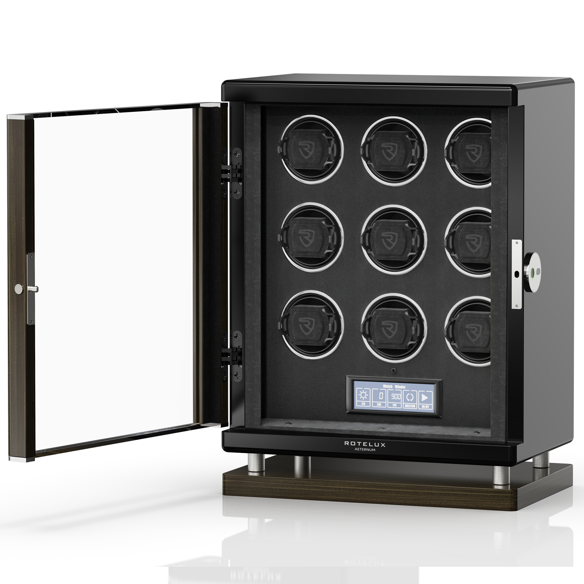 Tempraxis-9-watch-winder-left-open